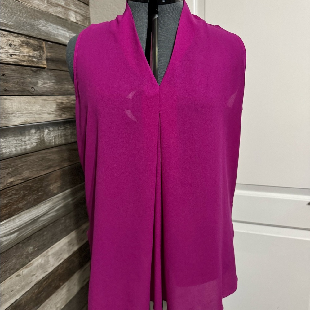FYLO Fuchsia Sleeveless Top